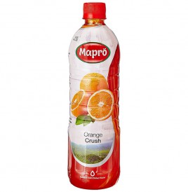 Mapro Orange Crush   Plastic Bottle  750 millilitre